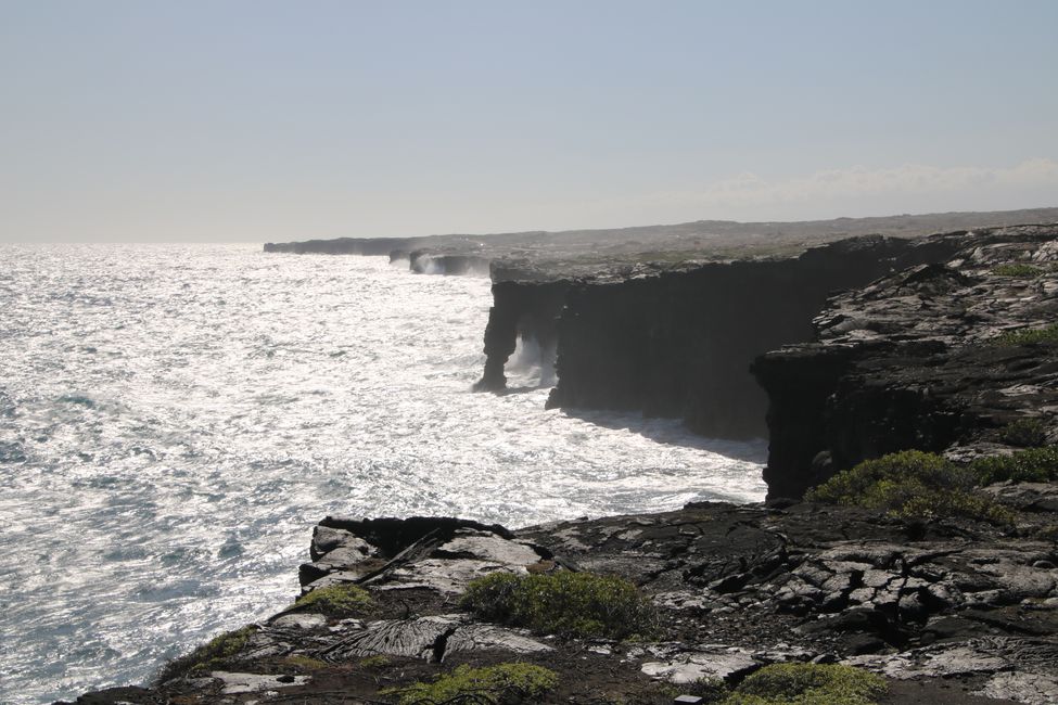 We are visiting the Kilauea Volcano