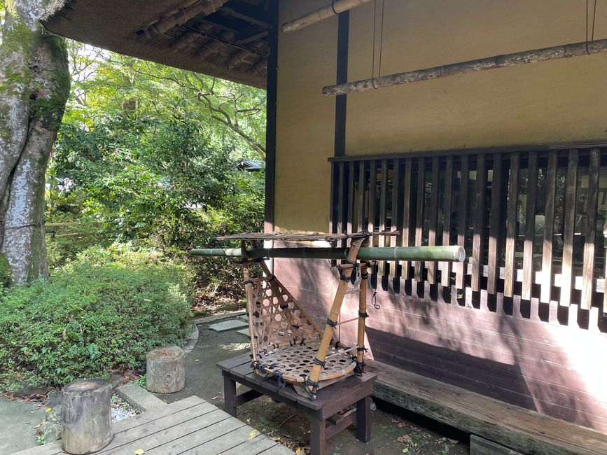 Ausgangspunkt unserer Reise in Hakone war ein altes Teehaus.