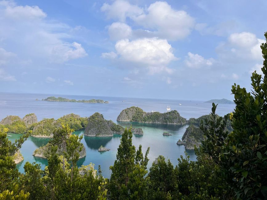 Travis auf Tauchsafari in Raja Ampat