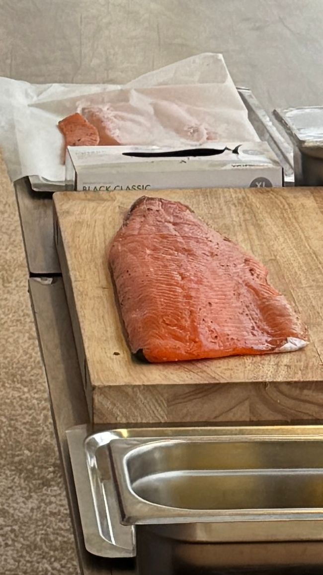 Il filetto di salmone