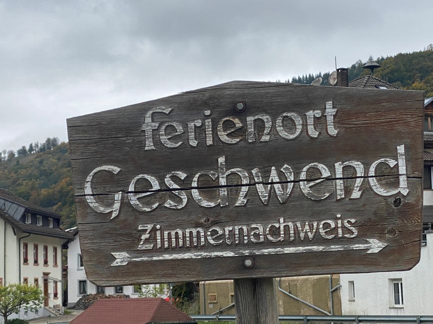 In Geschwend sollte die Tour nach Präg zu den Gletscherseen starten