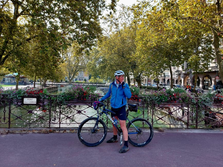 Listo para dar la vuelta al lago