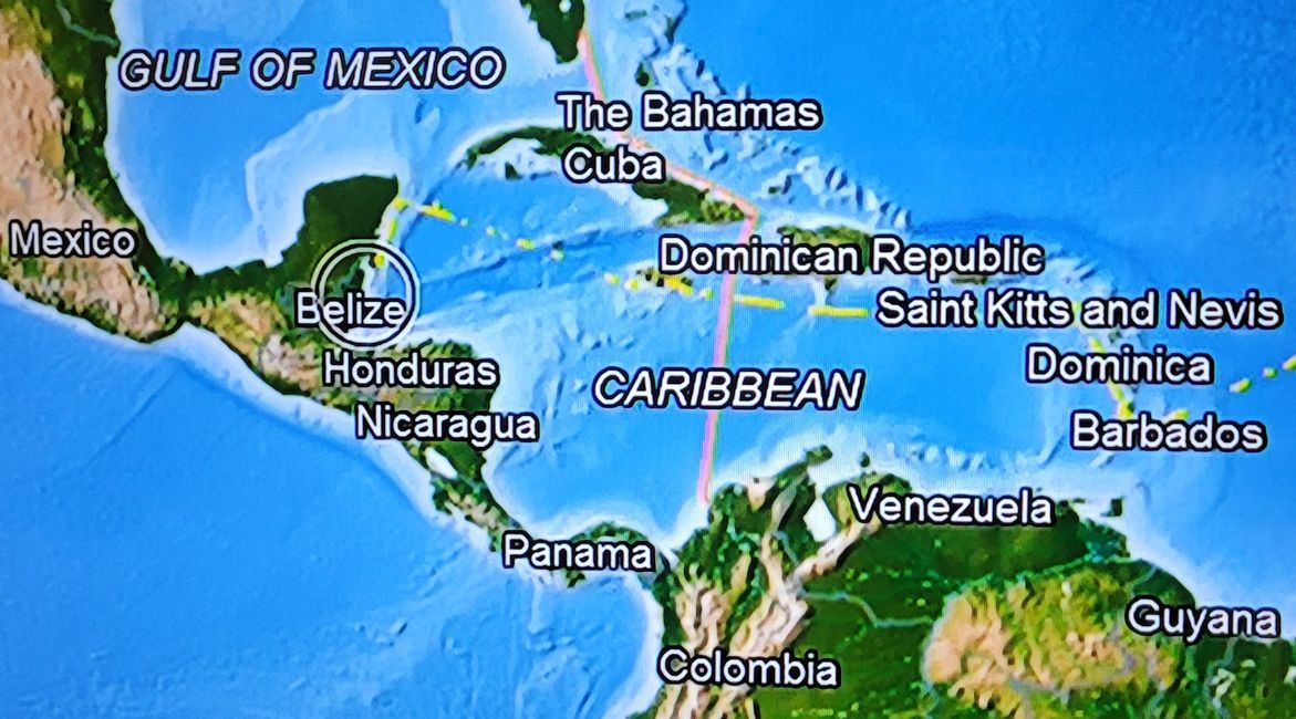 Día 31 de 175: Crucero alrededor del mundo - Belice