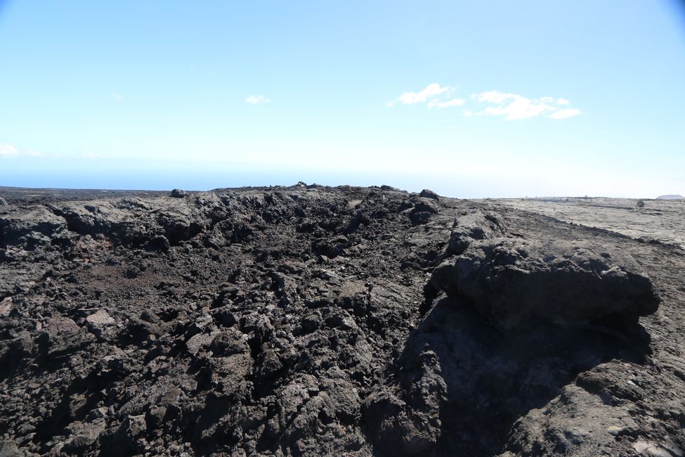 We are visiting the Kilauea Volcano