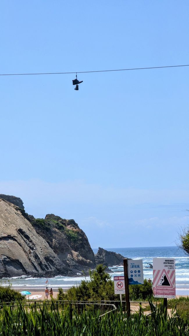 8. Etappe von Odeceixe nach Zambujeira do Mar