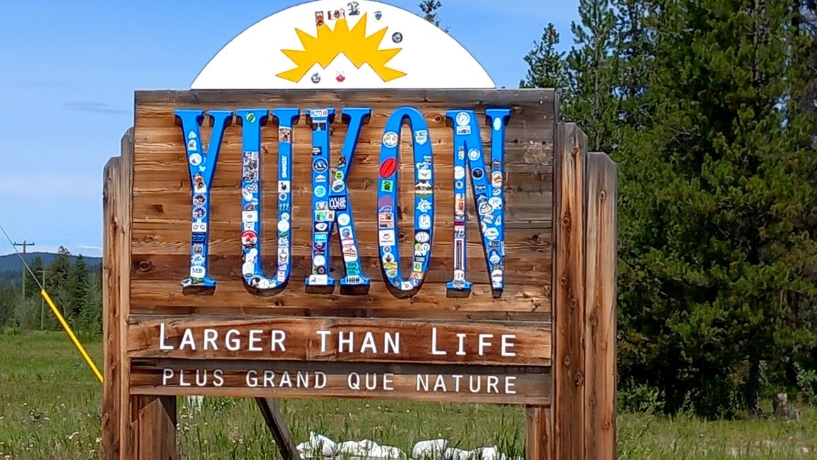 Im Yukon angekommen