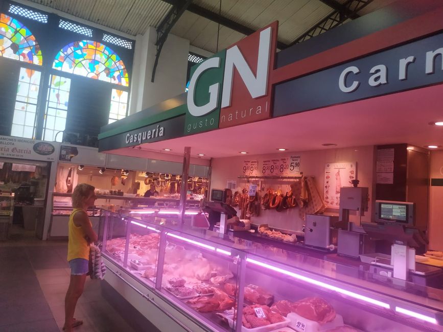 Photos of the Central Market of Salamanca (August 2024)