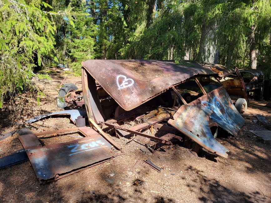 Cimetière automobile “Kyrkö mosse”