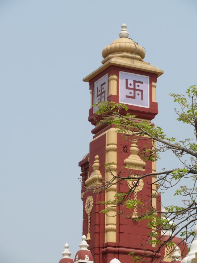 Temple de Lakshmi avec Swastika (non pas l'utilisation détournée et dénuée de sens)