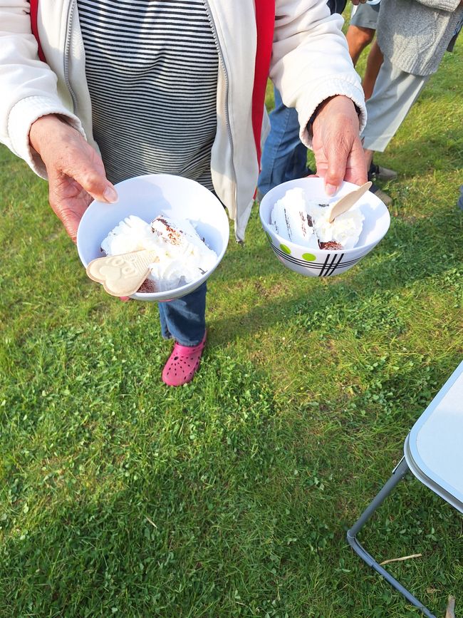 Eis zum Nachtisch
