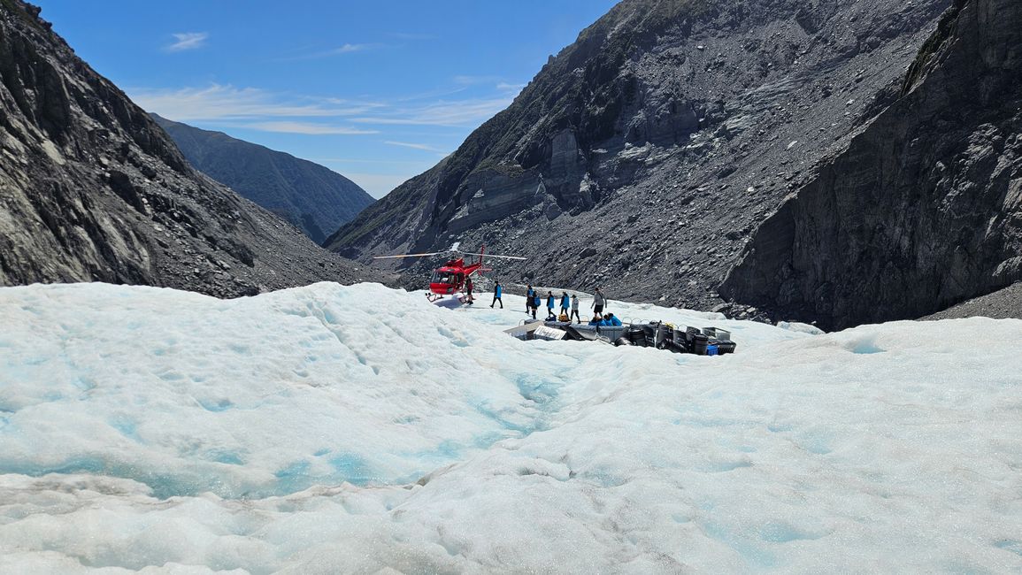 Hokitika - Franz Josef Glacier - Fox Glacier - Monro Beach