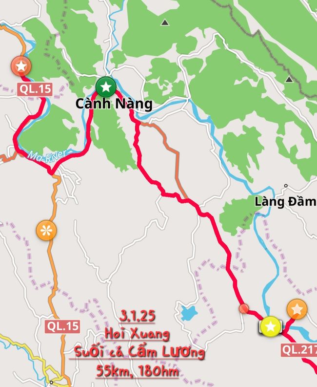 3.1.25 Hoi Xuang vers le ruisseau de poissons