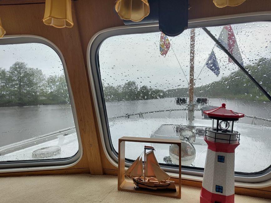 auch Regen gab`s