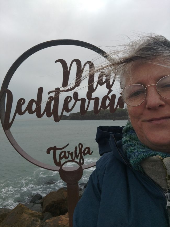 Punta de Tarifa: Regen und Sturm nicht nur am südlichste Felsen Europas - wetterbedingt verzögerter Wanderungsbeginn