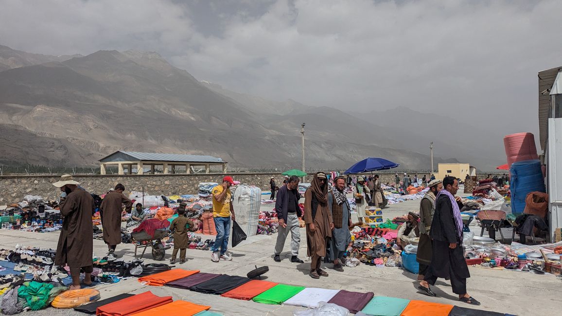 Afghan border Markt