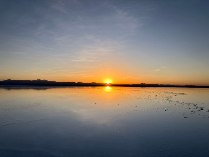 El desierto de sal en Bolivia