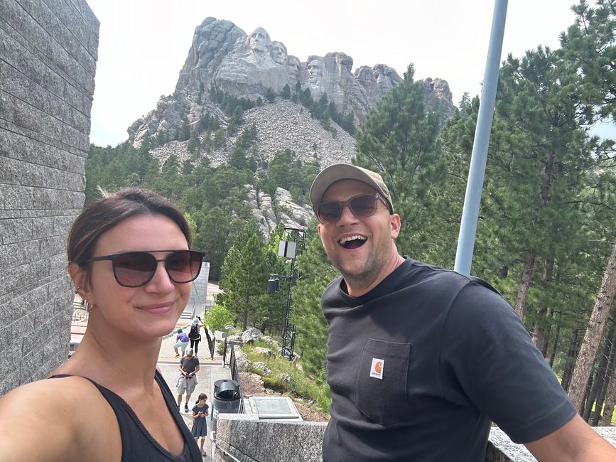 Monte Rushmore... nos lo imaginábamos algo más espectacular 🙈