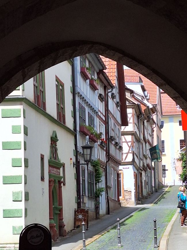 Visita a la ciudad imperial medieval de Mühlhausen