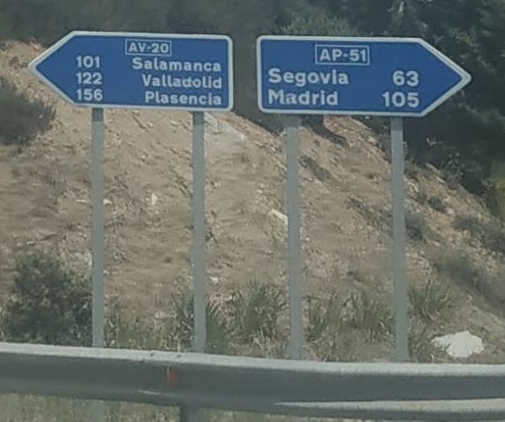 Photos from my car of Ávila (Castilla y León, Spain) (July 2024)