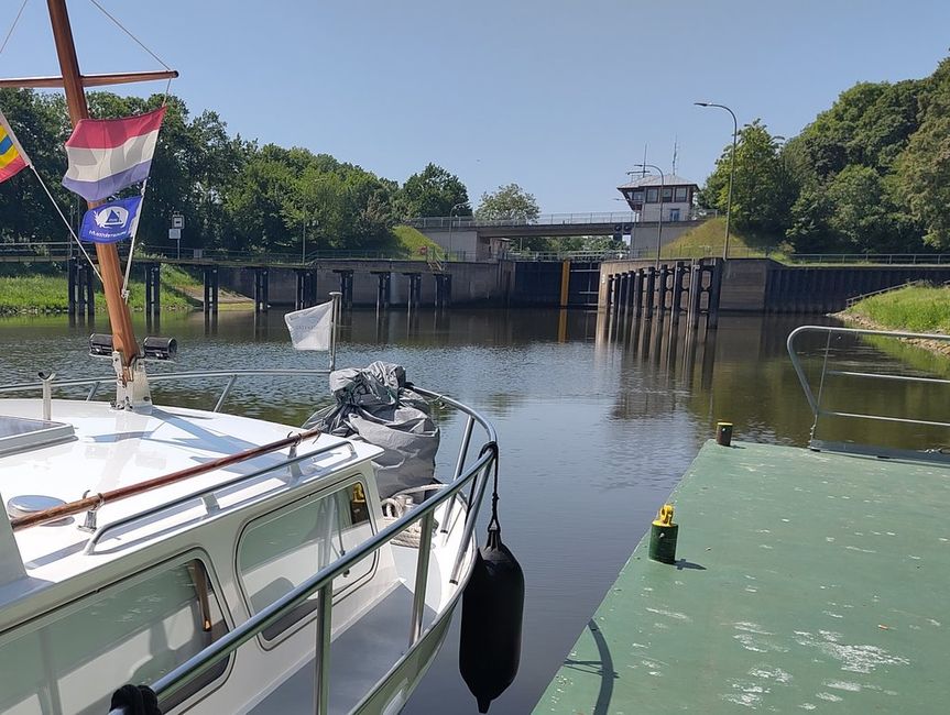 von Oldenburg über die Weser, den MLK, Havel bis zum Schiffshebewerk bei Oderberg