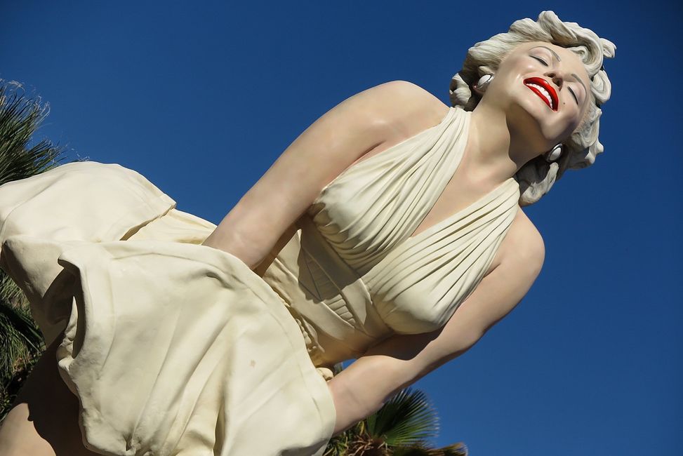 Die Stilikone, gesehen in Palm Spring.