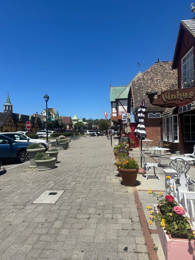 Solvang, Santa Barbara, Malibu und dann in LA