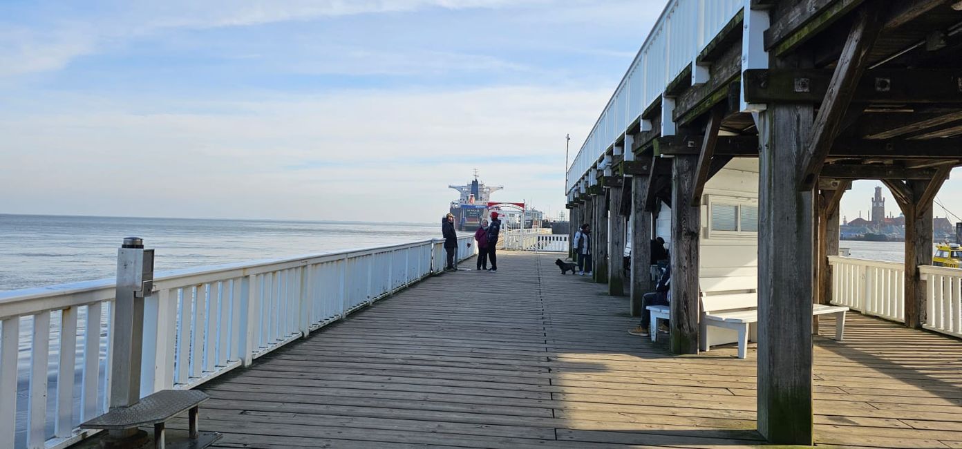 Un día hermoso en Cuxhaven
