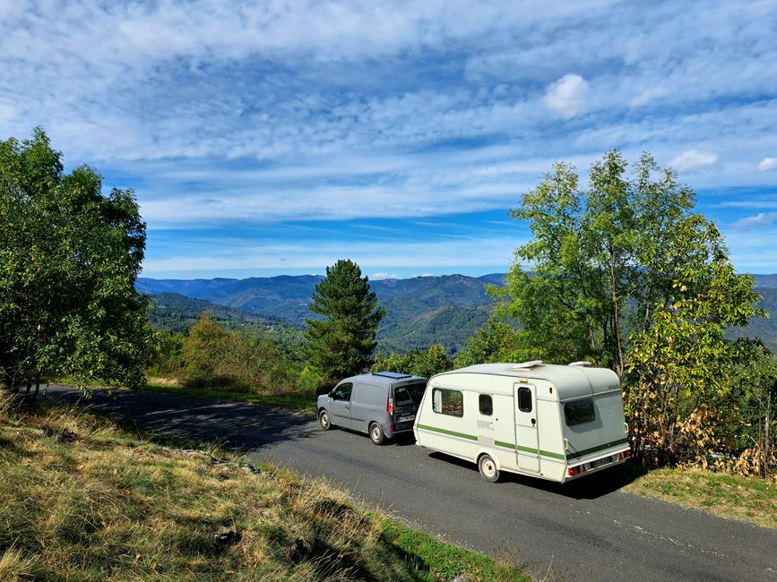 Pause auf der Corniche