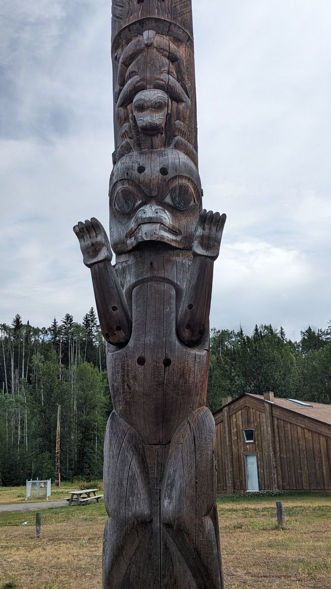 Gitanyow Totem Poles