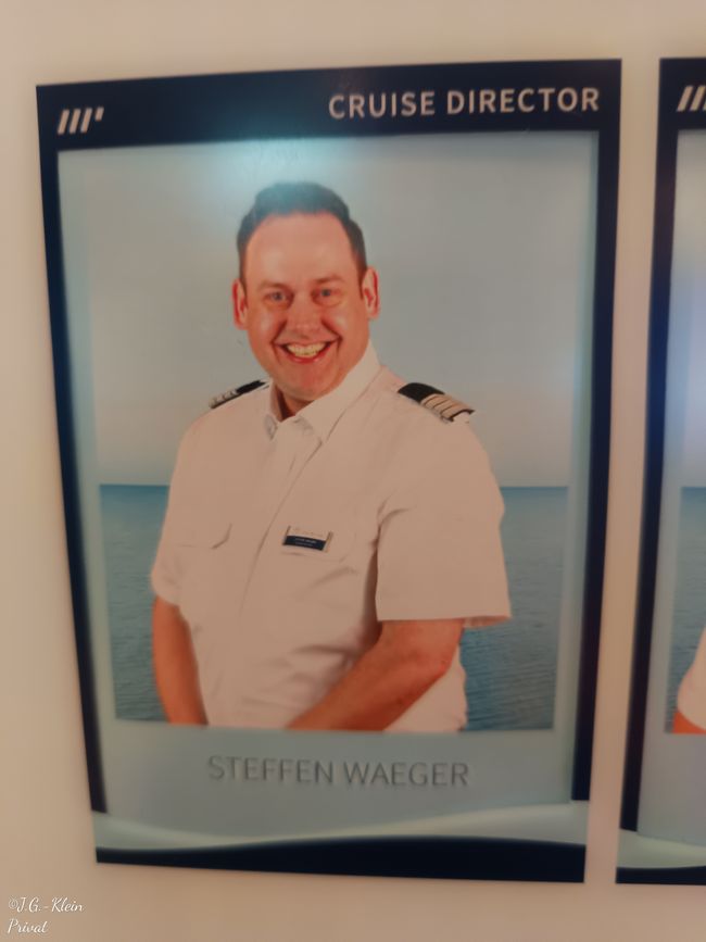 Kreuzfahrtdirektor Steffen Waeger