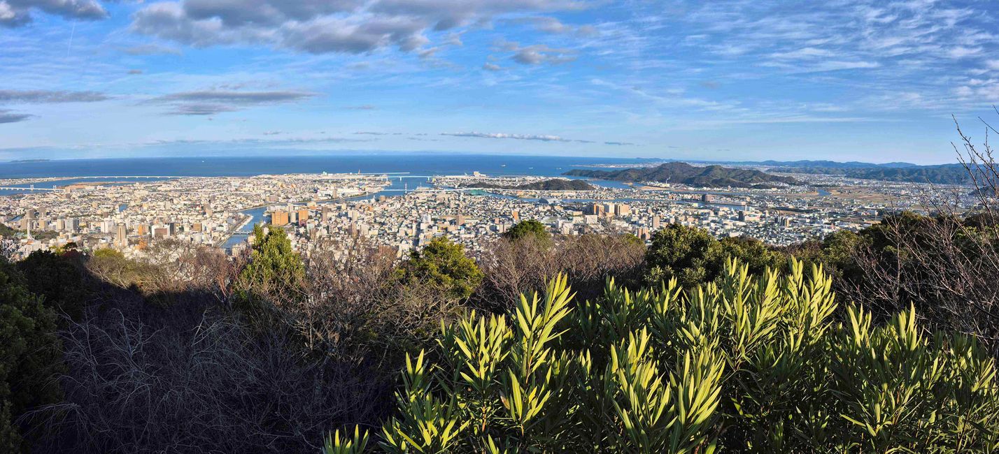 Blick vom Mount Bizan