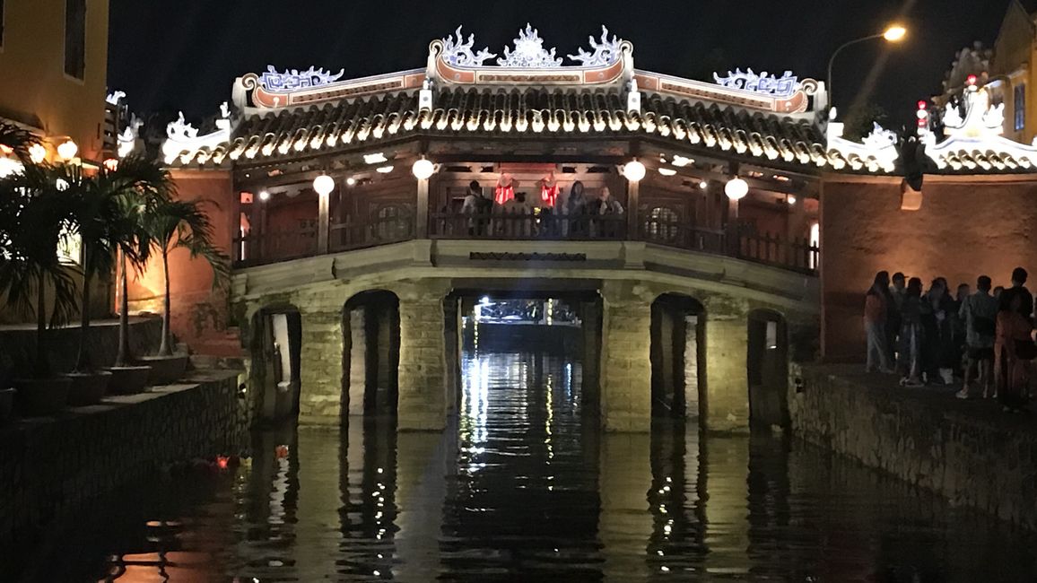 Japanische Brücke in Hoi An
