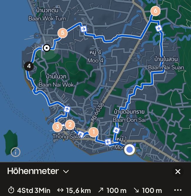 Circular hike Koh Phangan