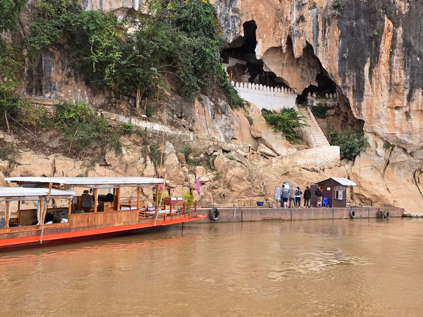 Auf dem Mekong von Luang Prabang nach Ban Houayxay