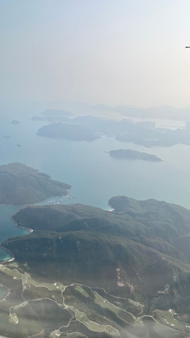 Approche de Hong Kong, en attente du vol pour Sydney