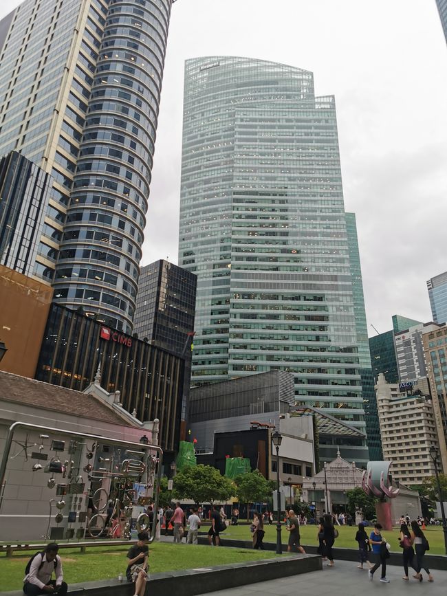 Streifzüge am zweiten Tag durch Singapur
