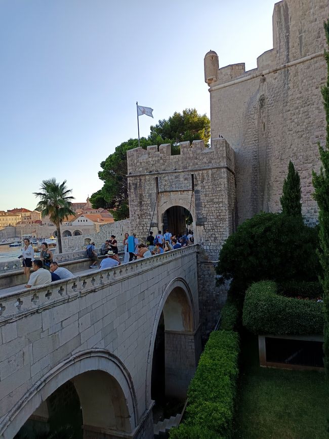Ploce-Tor. Östlicher Haupteingang zur Altstadt