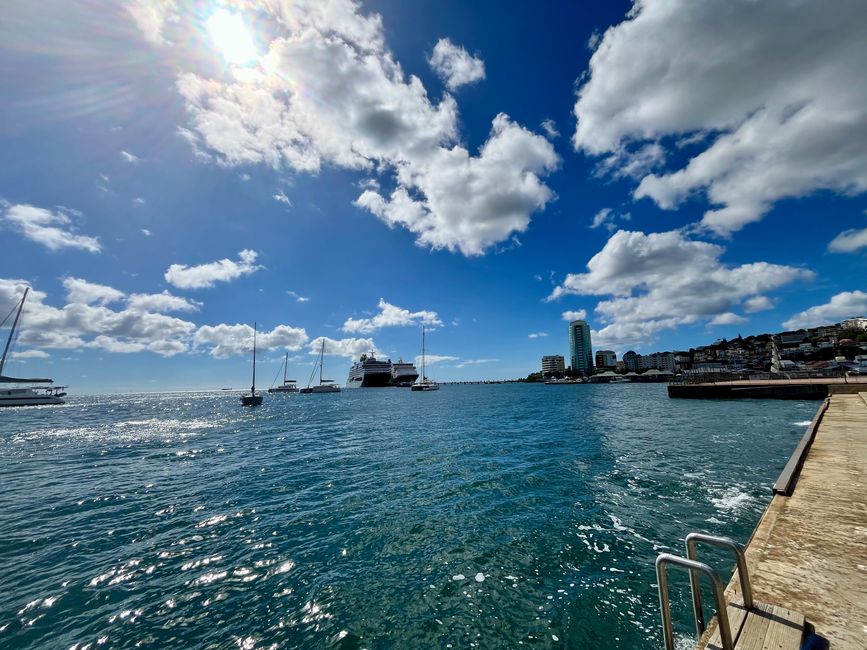 Hafen von Forte France
