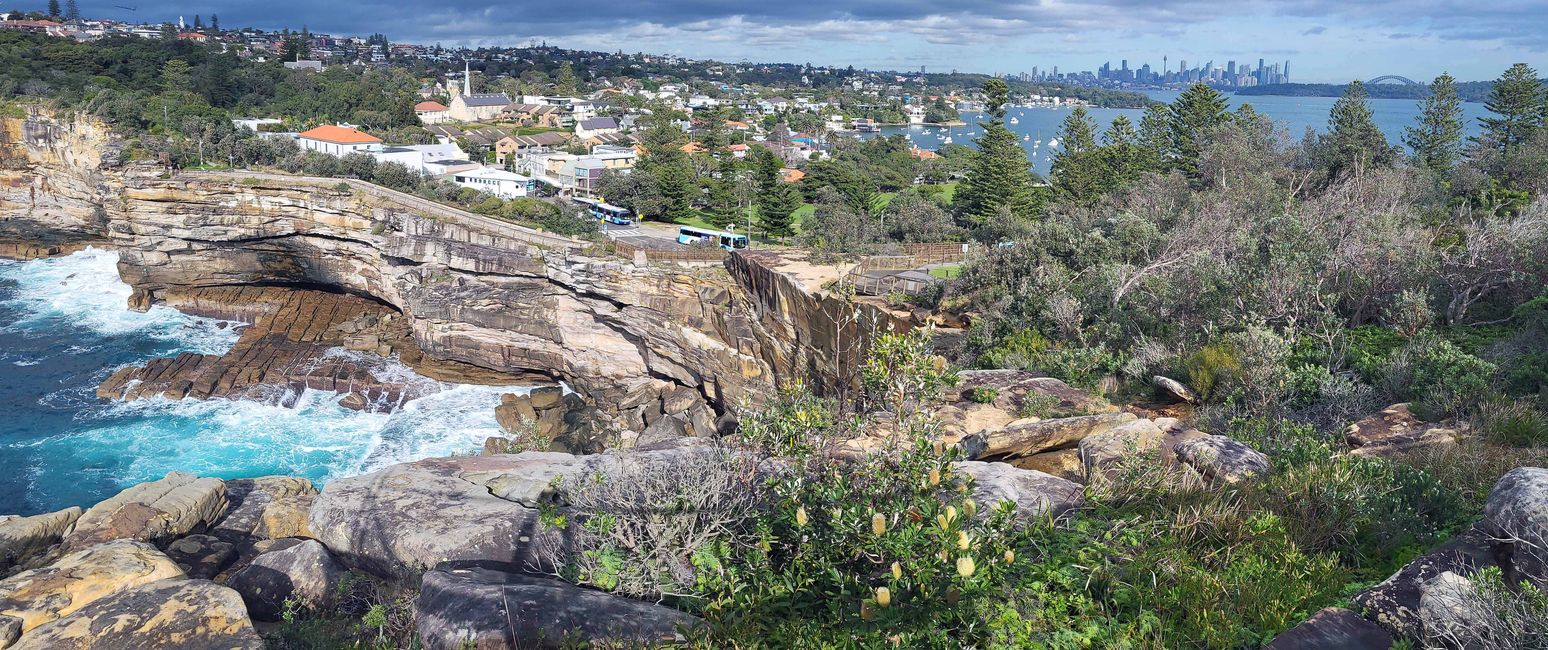 Pazifikküste in Watson Bay