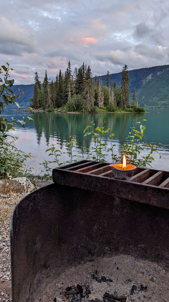 Tag 16: Stewart,BC / Hyder,AK - Meziadin Lake: Bear Stalemate