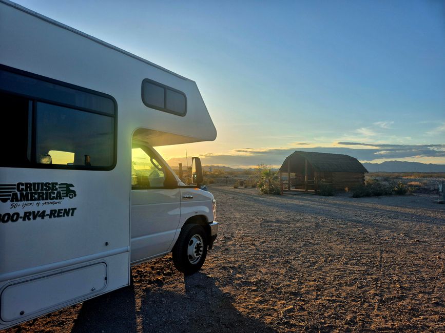 Camping à Needles