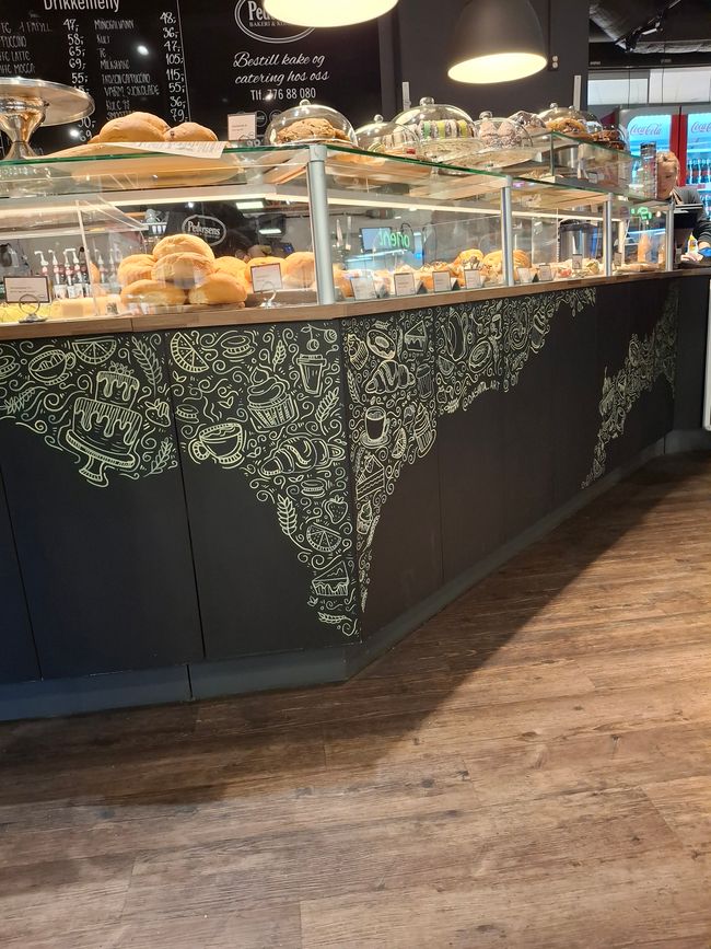 Café im Einkaufszentrum