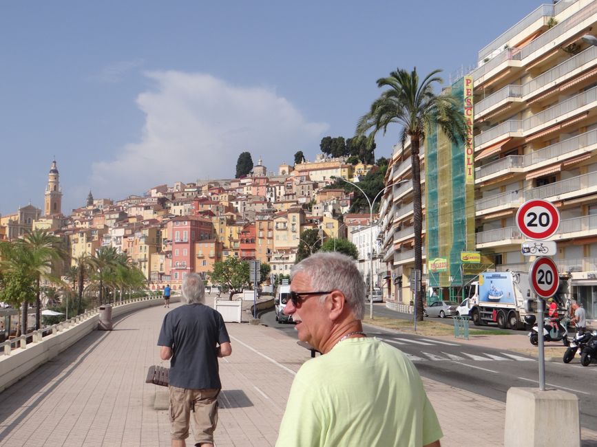 Ruhetag in Menton