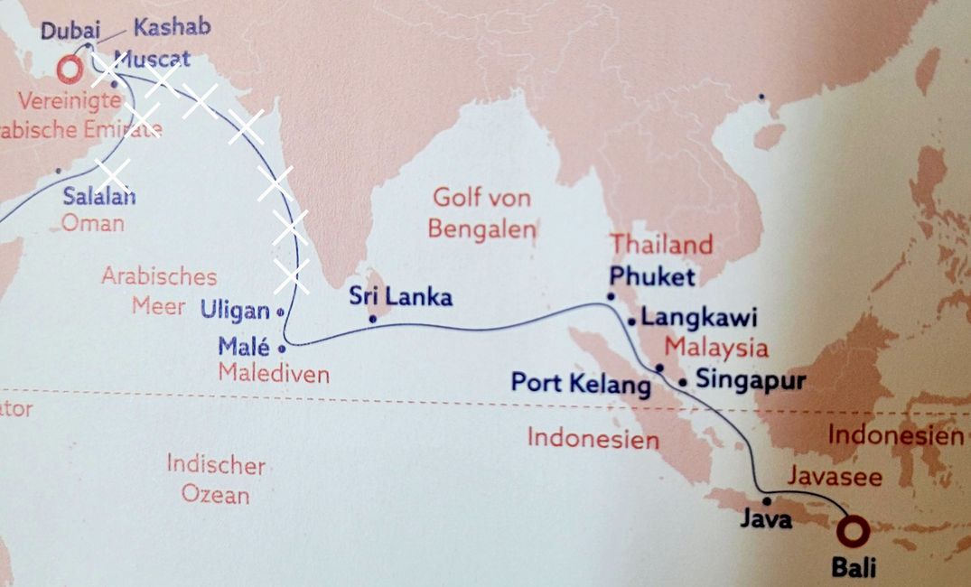 Día 124 de 175: Crucero alrededor del mundo - Colombo/Sri Lanka