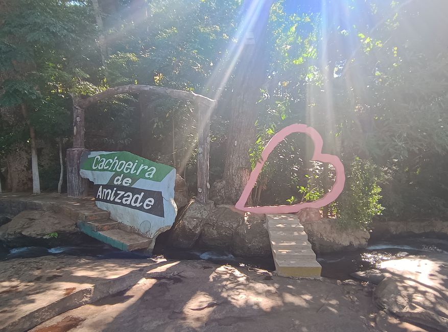 Cachoeira de Amizade/ Wasserfall der Freundschaft