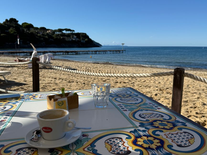 Recorrido por las playas en Elba (en curso)