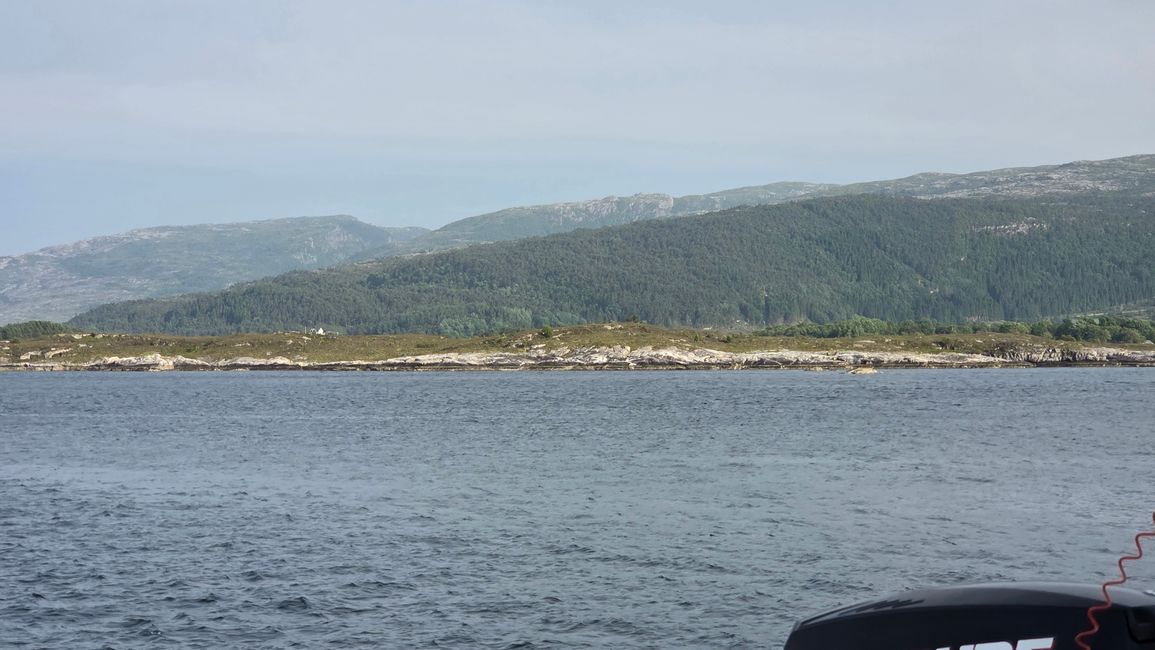 Fahrt mit dem Schnellboot von Flam - Bergen
