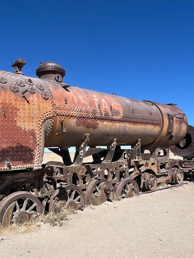 Cementerio de trenes