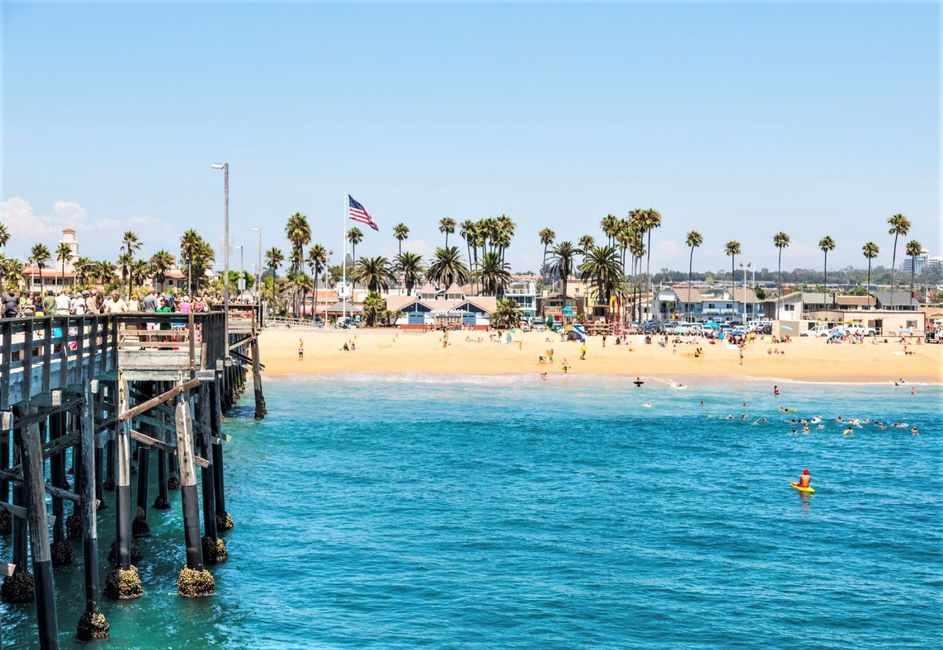 Santa Monica Pier and Dream Works Stidios