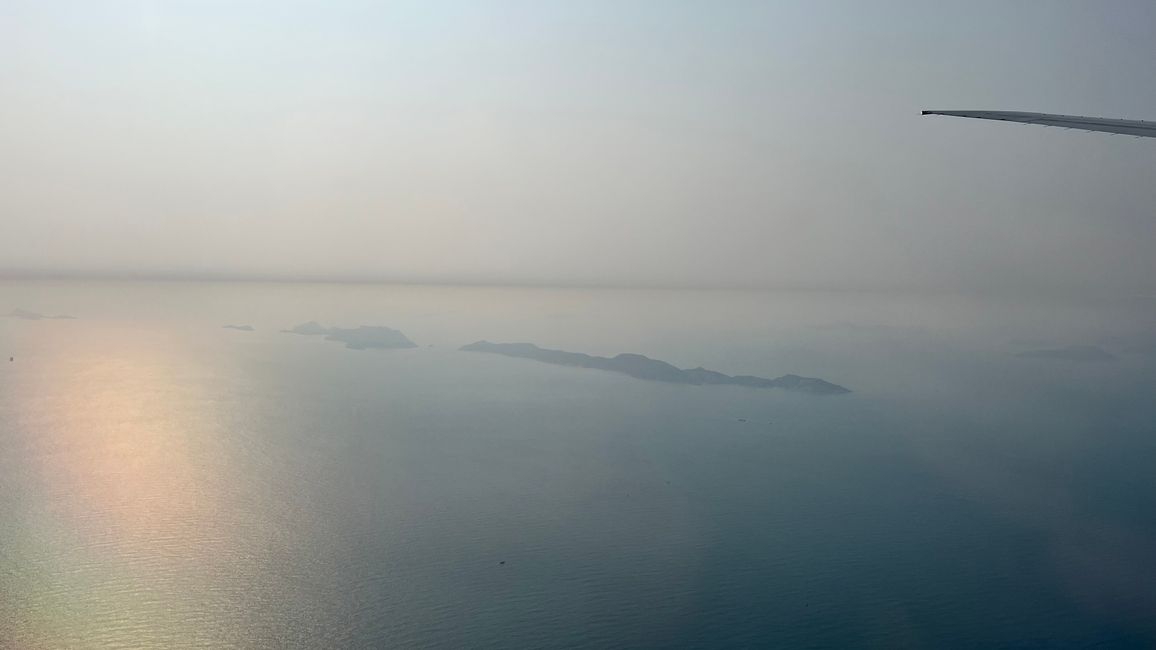 Approche de Hong Kong, en attente du vol pour Sydney